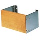 BIGSHIP Chaise fixe fixation verticale inox - bois Aucune