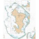 SHOM 7493 à plat Ile de Mayotte-partie Est-De Dzaoudzi à la Shom