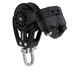 SELDEN Poulie simple à billes à émerillon avec taquet Ø40mm Selden