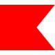 BIGSHIP Pavillon B Bravo 30x45 cm BigShip