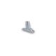 FORESTI Support plat pont laiton chromé pour hampe Ø13mm Foresti Suardi