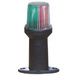 LALIZAS Feu 360° tricolore sur hampe, support noir Lalizas