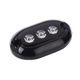 TREM Projecteur 3 LED sous-marin noir lumière blanche IP68 Trem