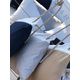 MARINE BUSINESS Lot de 2 coussins waterproof bleu/blanc Marine Business
