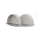 TESSILMARE Embout pour liston BINO 65 blanc Tessilmare