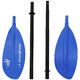 AQUADESIGN Pagaie ATTAK 4 parties bleue Aquadesign