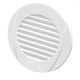 NUOVA RADE Grille aeration plastique ronde blanche Ø102 mm Nuova Rade
