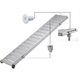 TREM Passerelle fixe aluminium 1,9 m Trem