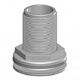TRUDESIGN passe-coque 1 1/4'' bsp blanc TRU DESIGN