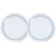 FUSION Deux grilles pour Haut-parleur Fusion EL Series blanc Fusion