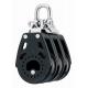HARKEN Poulie triple manille Carbo Ø réa 29mm Ø cord 8mm Harken HARKEN Poulie triple manille Carbo Ø réa 29mm Ø cord 8mm Harken