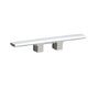 DAMADE Taquet d’amarrage L 250 mm aluminium Fraisé Damade