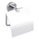 TESA Smooz dérouleur papier toilette avec couvercle chromé Tesa