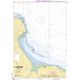 SHOM 7422 Carte à plat Pte Barfleur à Pte La Percée Il Shom