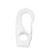 BIGSHIP Mousquetons plastique blanc Ø4mm les 2 BigShip