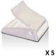 VMG Boucle sangle à came 25mm blanche les 5 VMG Soromap