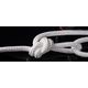 COUSIN  Tresse 969 diam6mm - blanc / bleu/ rouge COUSIN