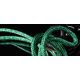 COUSIN  Rafale diam 6 mm - moire vert / blanc COUSIN