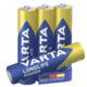 VARTA Pile alcaline LR03 - AAA Longlife Power - Blister de 4 Varta