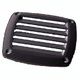 OSCULATI Grille ABS 125 x 125 mm noire Osculati