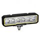 MANTAGUA BREHAT 6 leds Noir 25W 1500lm  40°  12-36VDC -Blanc Mantagua