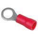 Cosse à oeil - Ø 10 mm - 0.5 à 1.5  mm² - Rouge - par 10 NAVEO