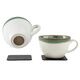 SILWY Tasses aimantés en porcelaine les 2 SILWY