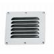 OSCULATI Grille aeration inox rectangulaire 115x130 mm- VRAC Osculati