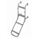 TREM Echelle inox 2+2 echelons Trem