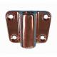 FORESTI Support laiton chromé dame de nage Ø12 - 50x35mm Foresti Suardi