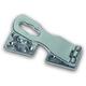 BIGSHIP Charnière à cadenas laiton chromé 71x24mm BigShip