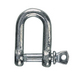 VIGOUROUX Manille galva droite 6mm VRAC Vigouroux