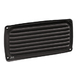 NUOVA RADE Grille aeration plastique rectangulaire noire 200 Nuova Rade