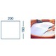 MARINE BUSINESS Drap housse Lg 190 x l 200 cm - blanc Marine Business