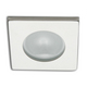 Spot carré RAY à Led lumière blanche froide inox poli Cantalupi