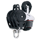 HARKEN Poulie winch triple 75mm cord 10/12 mm taquet poulie Harken