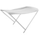TREM Bimini 2 arceaux 130x180x110cm toile blanche Trem