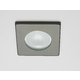 Spot carré RAY à Led lumière blanche chaude inox poli Cantalupi