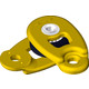 ANTAL Mini poulie ouvrante à sangler réa Ø32mm jaune Antal