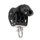 SELDEN Poulie triple à billes avec taquet Ø30mm Selden