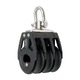 SELDEN Poulie triple à billes à émerillon Ø40mm Selden