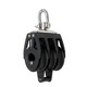 SELDEN Poulie triple à billes à émerillon à ringot Ø40mm Selden