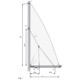 SELDEN U-25 Kit lazy jack 2 étages Selden