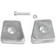 BIGSHIP Anode John/Evinrude/OMC double plaque embase après 1 BigShip