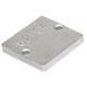 BIGSHIP Anode plaque à visser 65 x 65 x 10mm blister BigShip