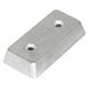 BIGSHIP Anode plaque 100 x 50 x 18mm blister BigShip