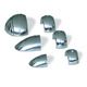 TESSILMARE Radial terminaison inox pour liston 30mm Tessilmare