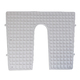 TREM Cale plate tableau arrière 420x340mm Trem