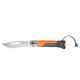 OPINEL Couteau démanilleur outdoor n°08 orange Opinel