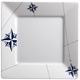 MARINE BUSINESS Northwind assiette plate carrée grandes 6u Marine Business
